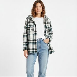 Zara Wool Jacket With Hood
